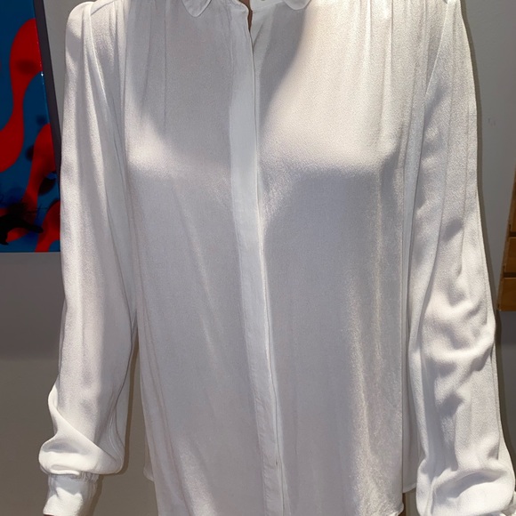 *LOFT* Collared Blouse - Picture 3 of 8